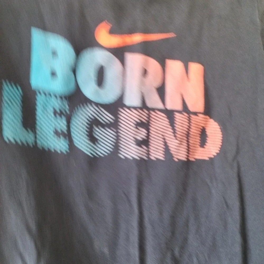 Nike Kids 2T Navy Blue Born Legend Graphic‎ Short Sleeve T-Shirt Toddler Summer